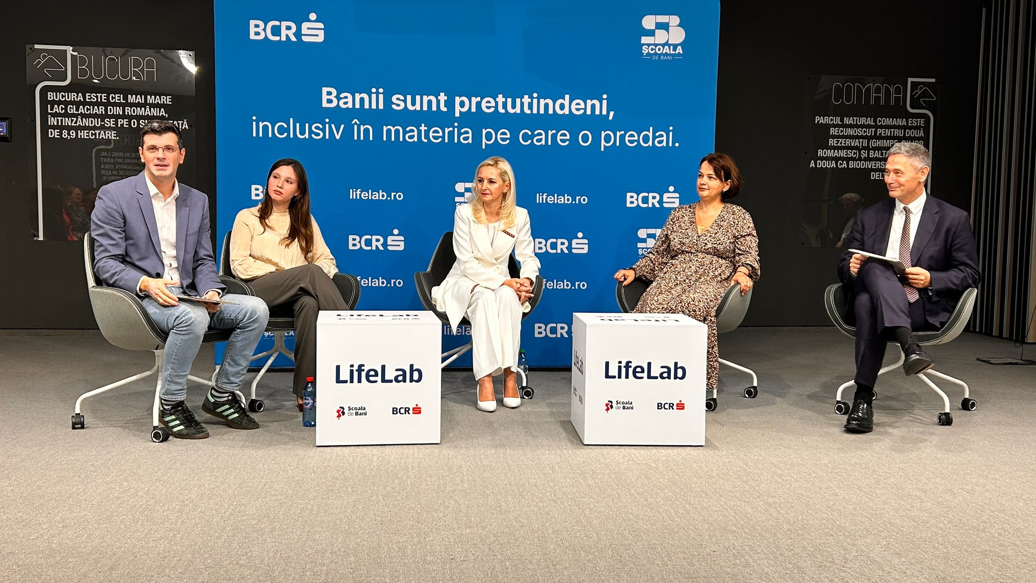 Maria Rousseva Sergiu Manea, BCR, explică rolul platformei LifeLab